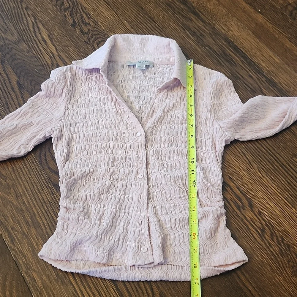 All Saints Blush Textured Shirt - Picture 7 of 10